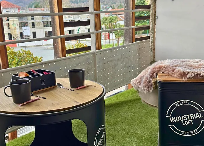 アパート Cosy Roc - Wifi, Balcon, Tv, Clim, Equipe ルルド