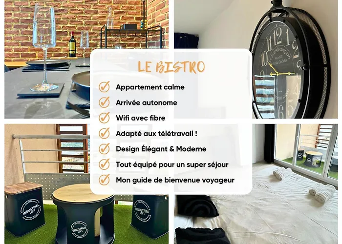 Cosy Roc - Wifi, Balcon, Tv, Clim, équipé *