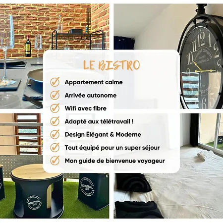 Cosy Roc - Wifi, Balcon, Tv, Clim, équipé *